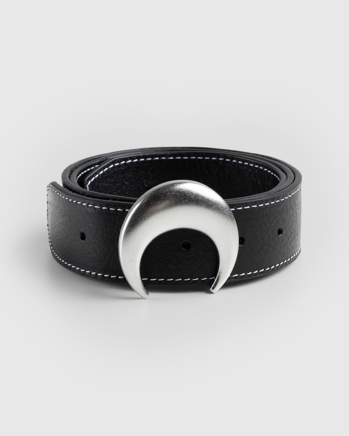 Marine Serre – Moon 38mm Buckle Belt Black | Highsnobiety Shop